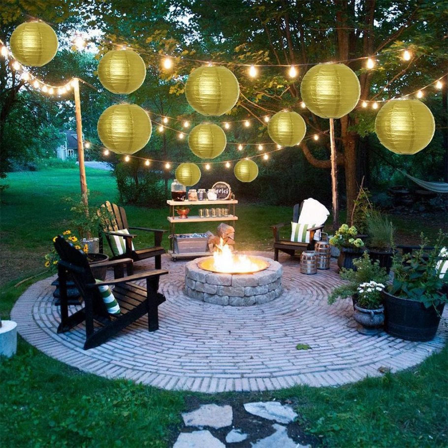 Освещение садового участка