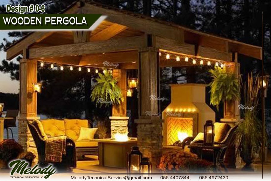 Декоративное освещение беседки