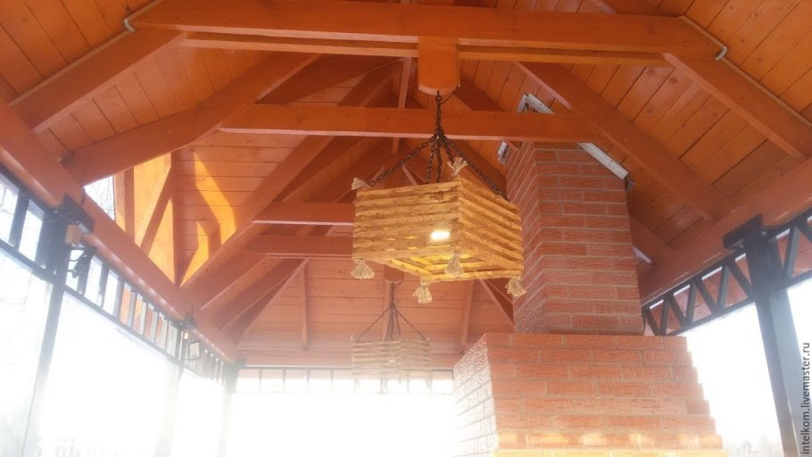 Абажур в беседку