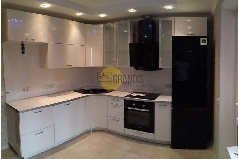 Встроенная кухня угловая