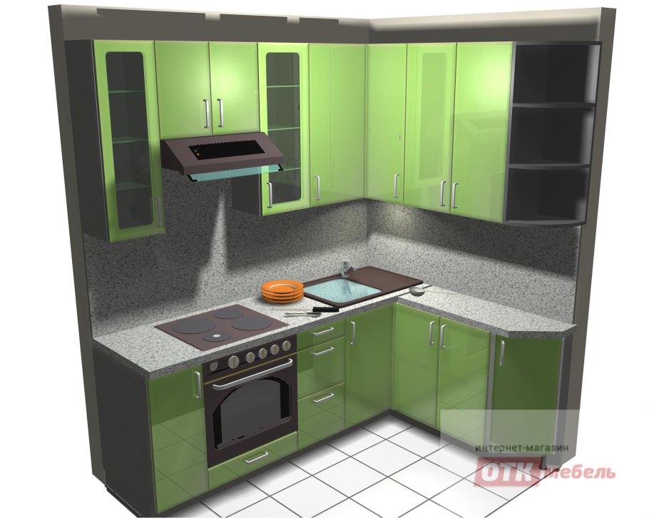 Кухня Симпл угловая 2000х1600