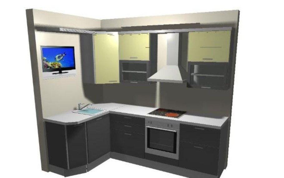 Кухня 1800 на 3000 угловая