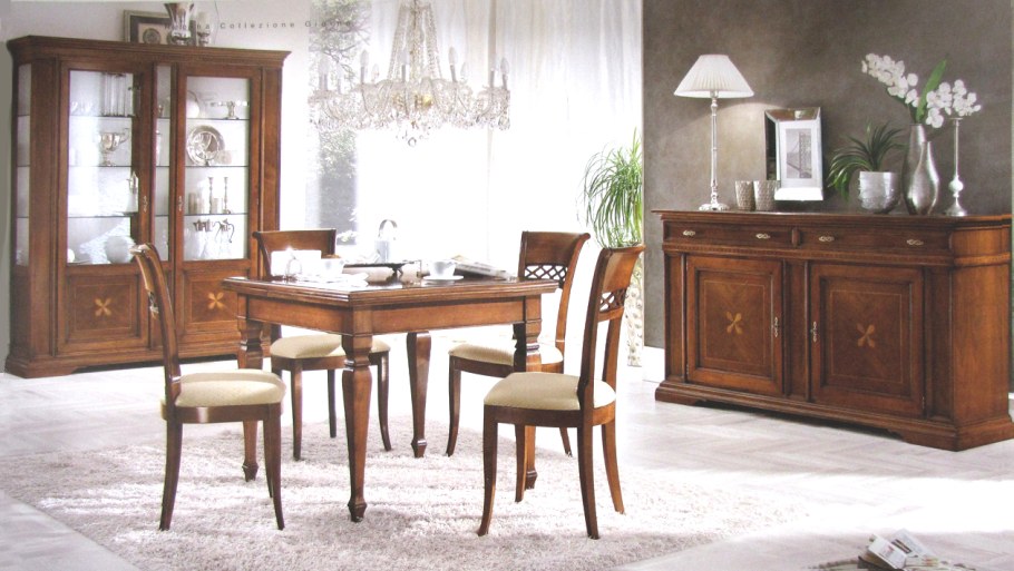 Регина итальянская мебель обеденный стол