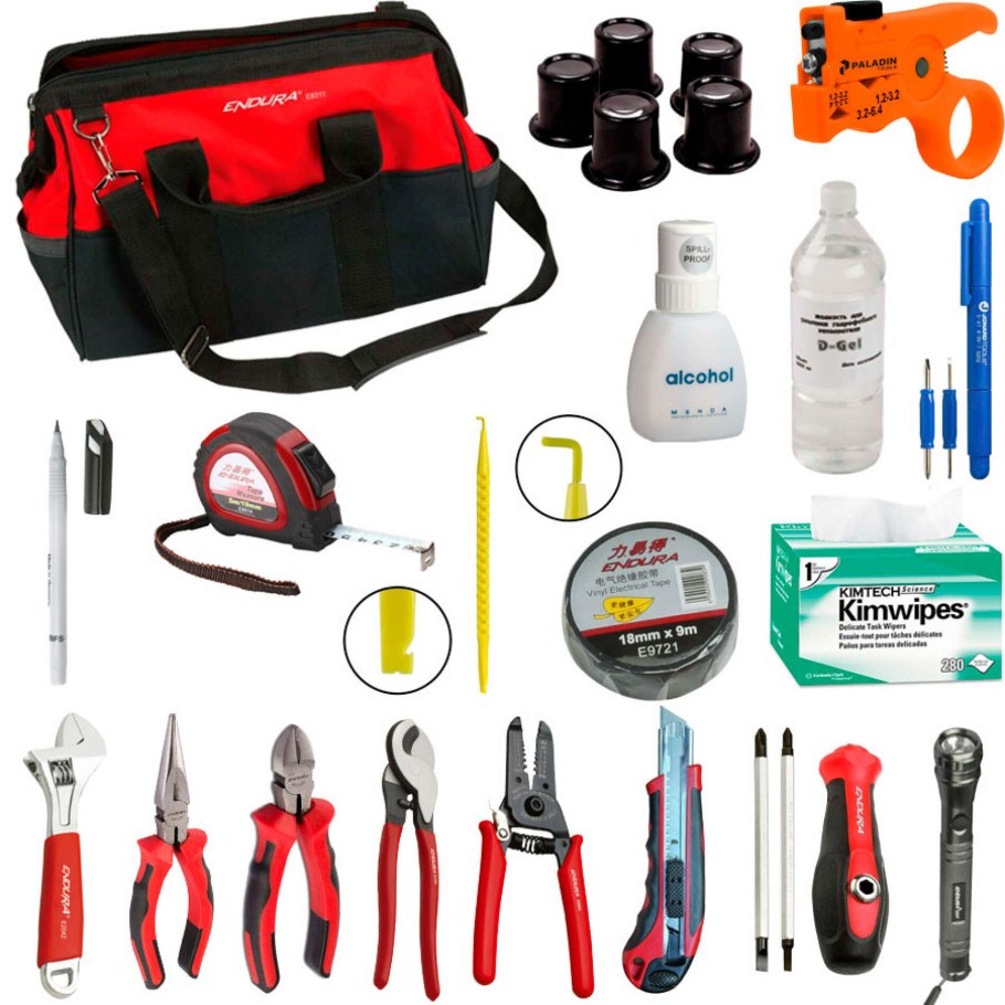 Комплект инструмента кабельный sk-vols-3 измеритель