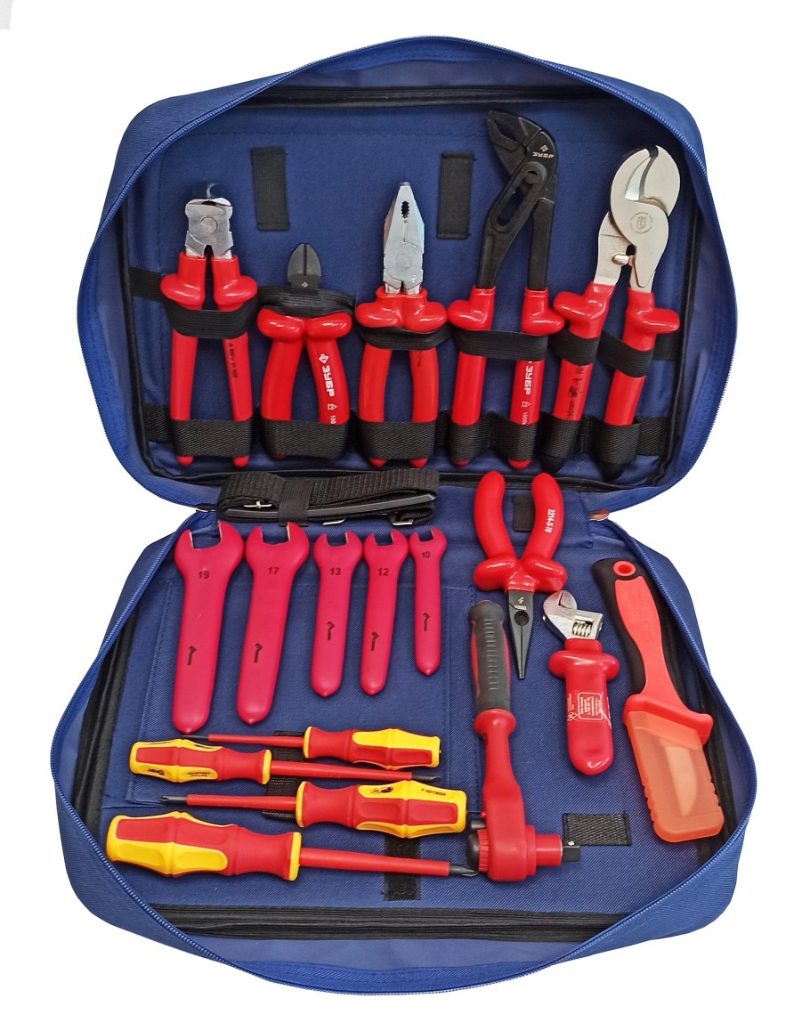 Набор инструмента электрика до 1000в Кратон