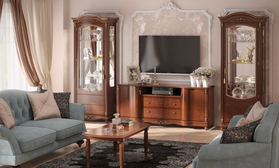 Миассмебель Флориана вишня