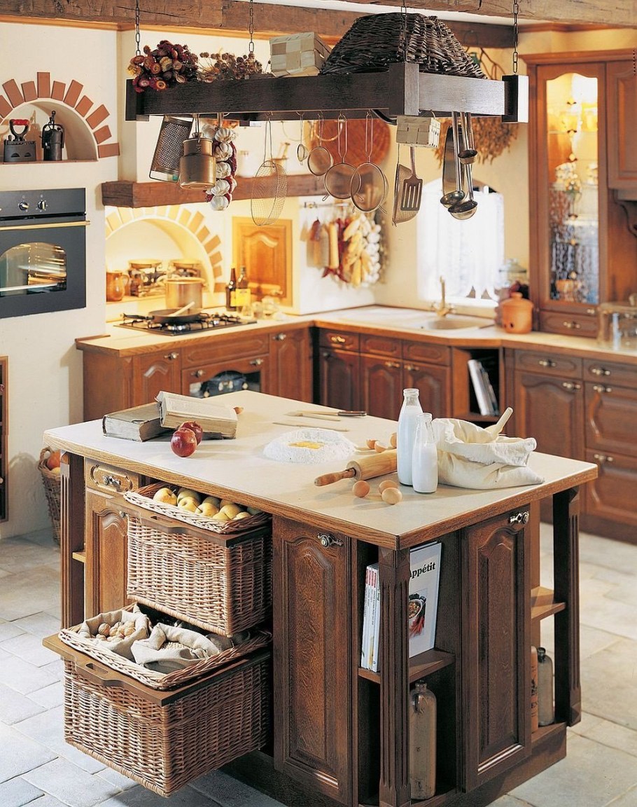 Кухня в деревенском стиле