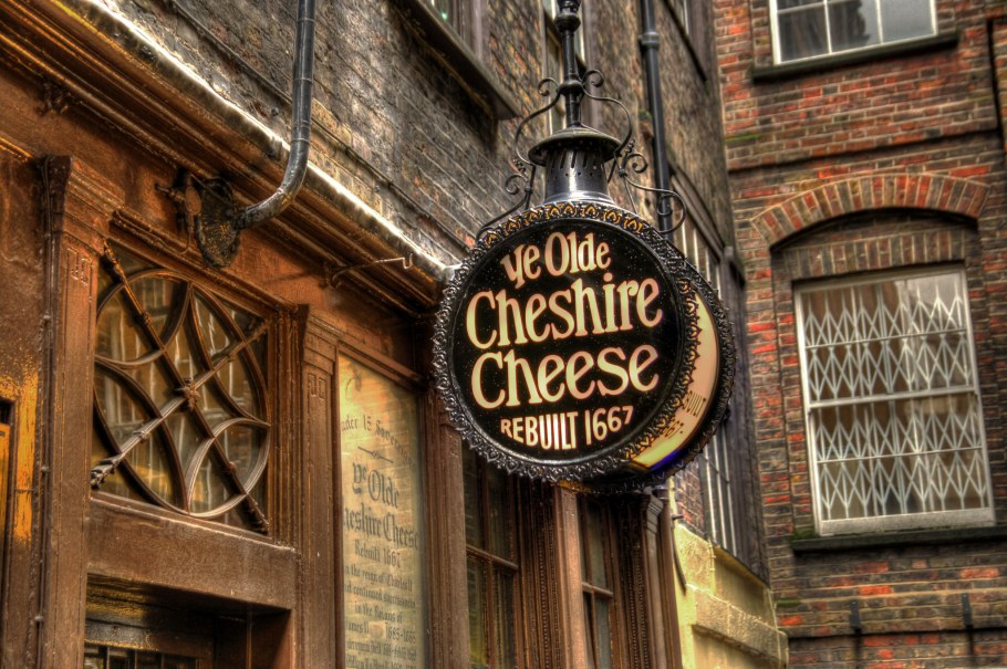 Паб ye Olde Cheshire Cheese