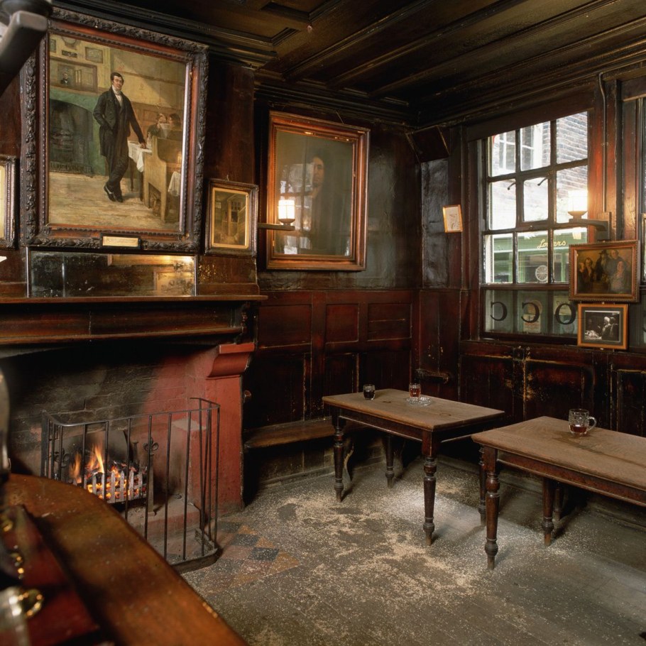 Лондон — Olde Cheshire Cheese