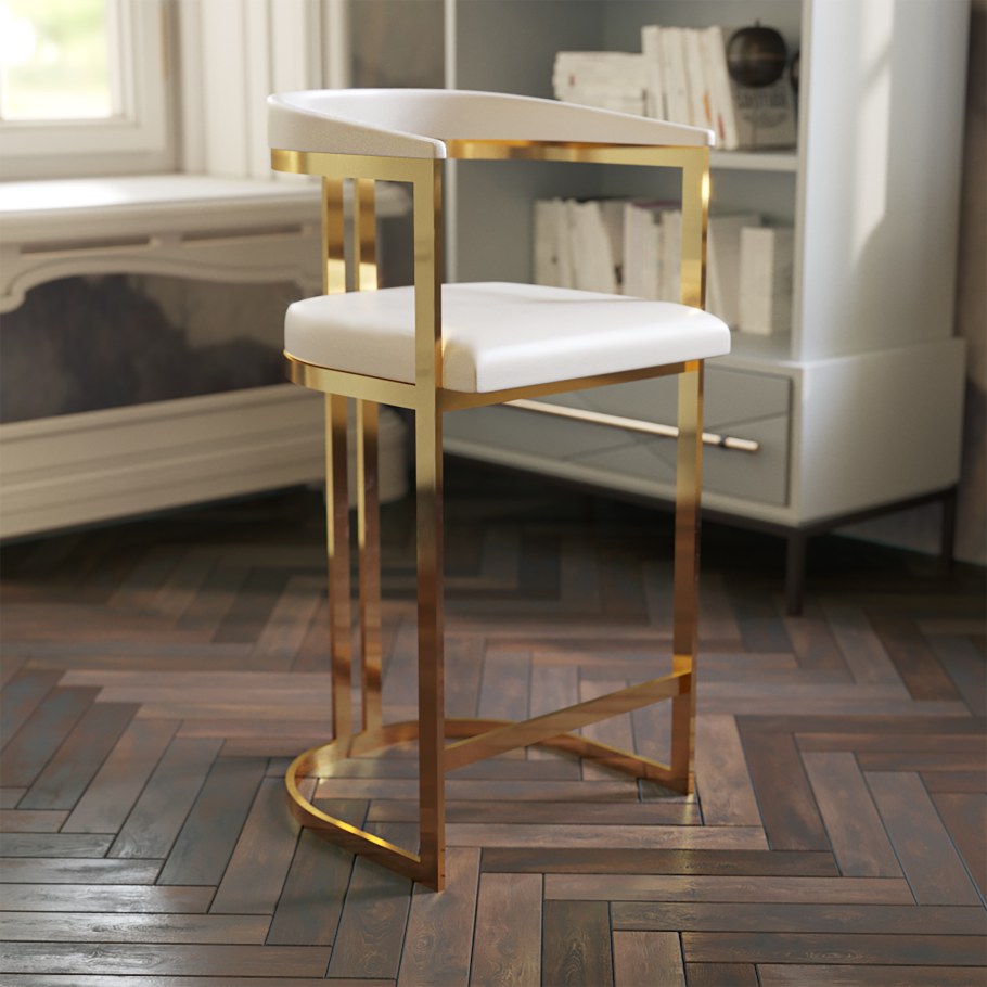 Стул полубарный арт деко