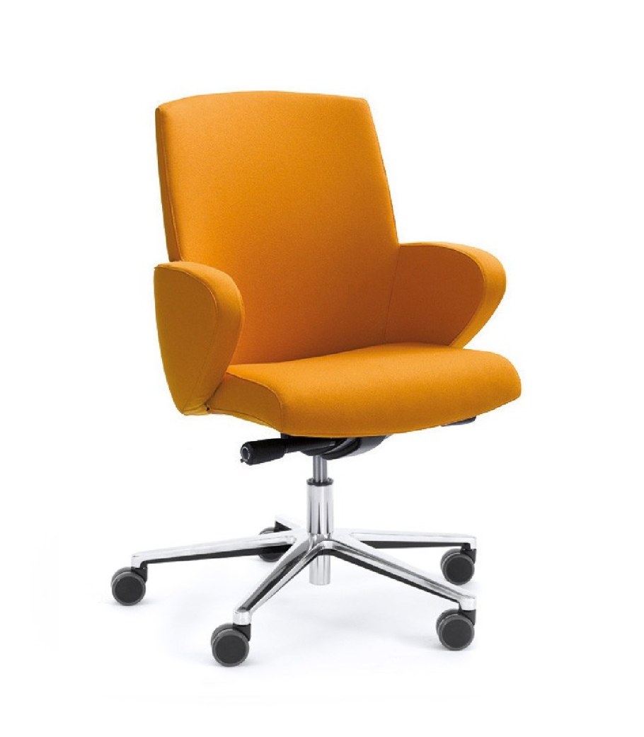 Кресло тайм RSJ хром оранжевый