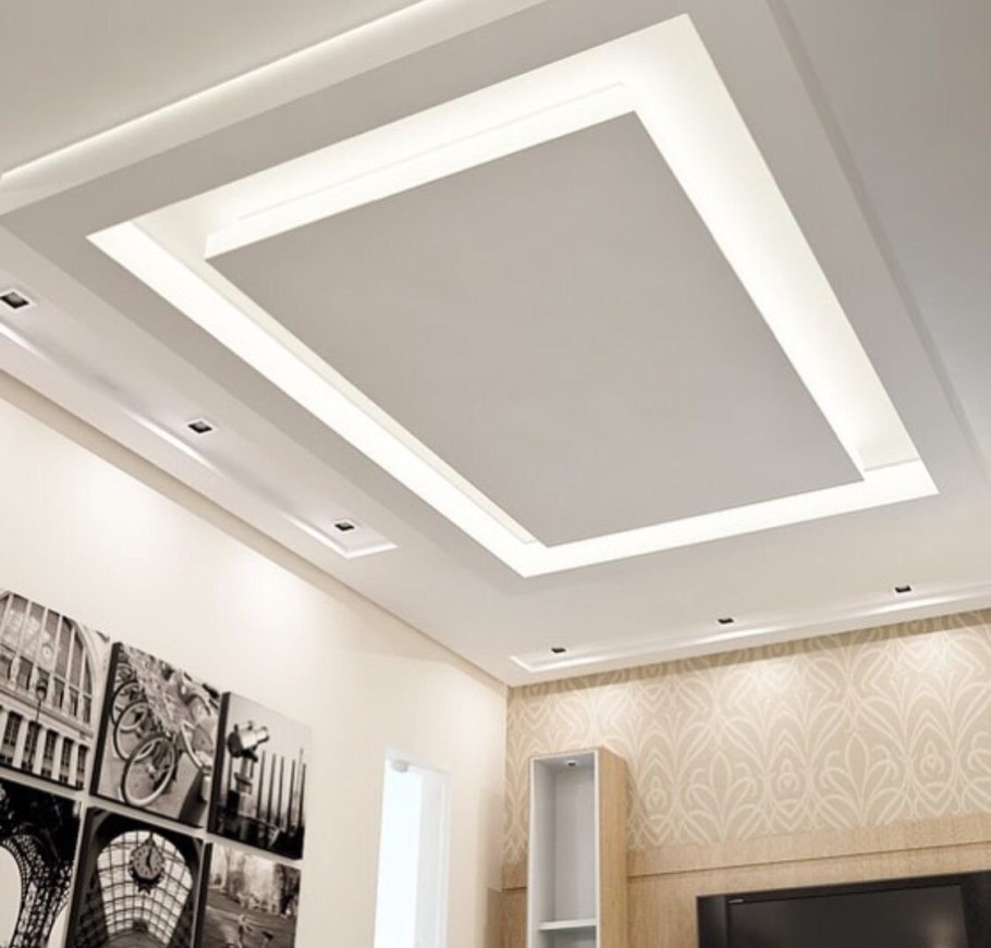 Потолок гипсокартон