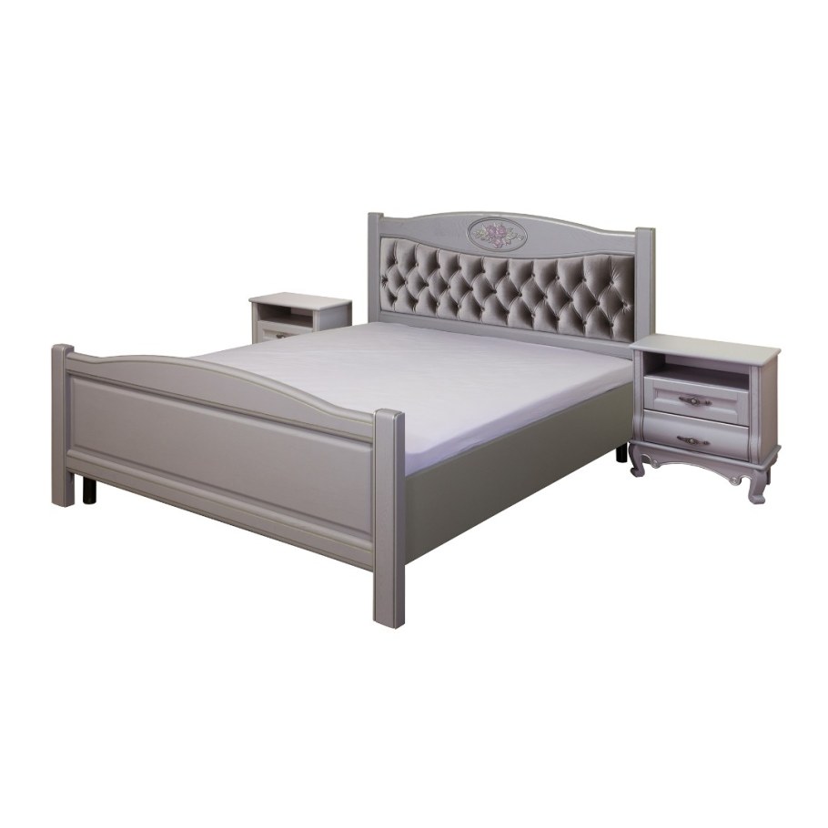 Спальня "Оскар" 3-дв. (С декором "розы")