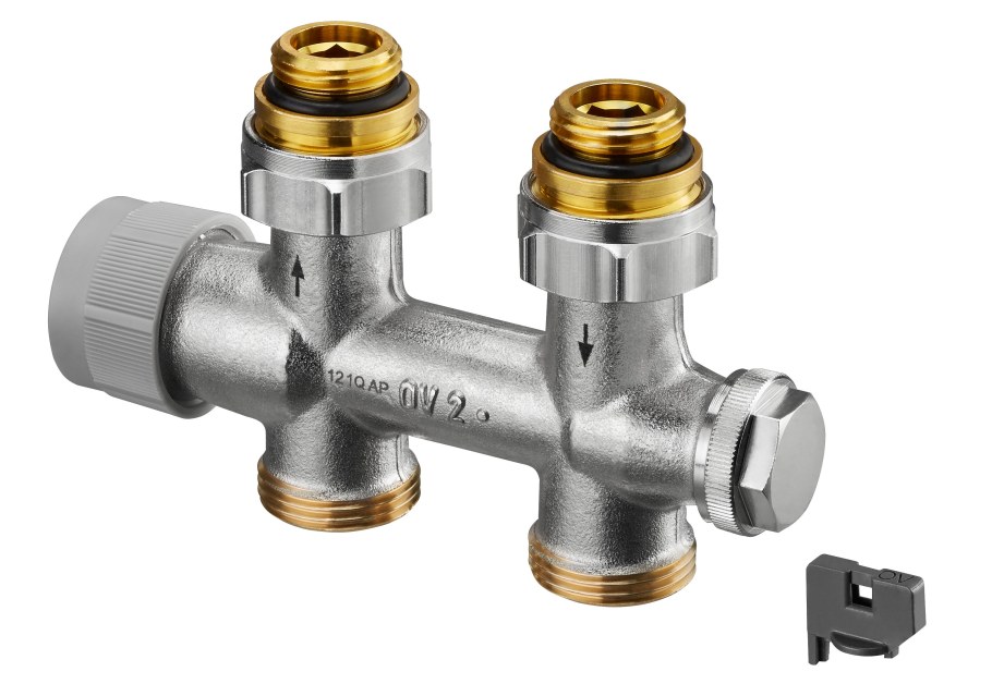 Автоматический термостатический вентиль dn20, Durchgang, mit "q-Tech"