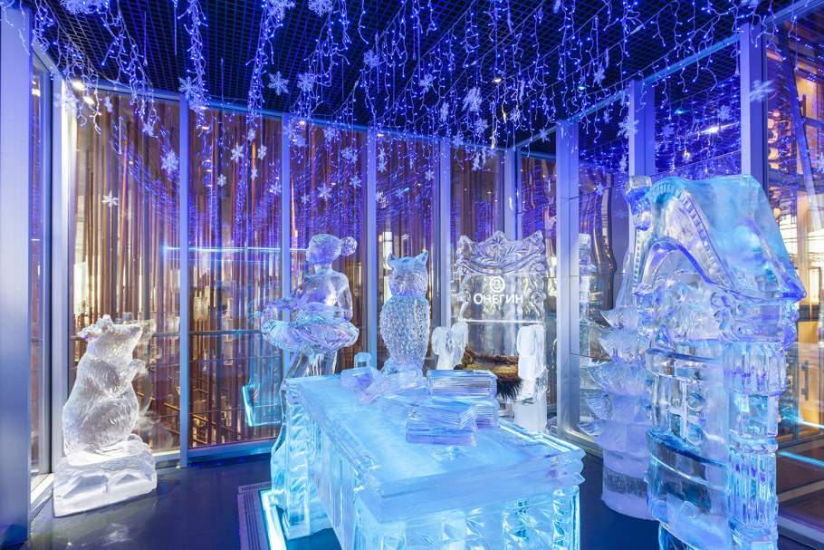 Ледяной бар в Москва Сити