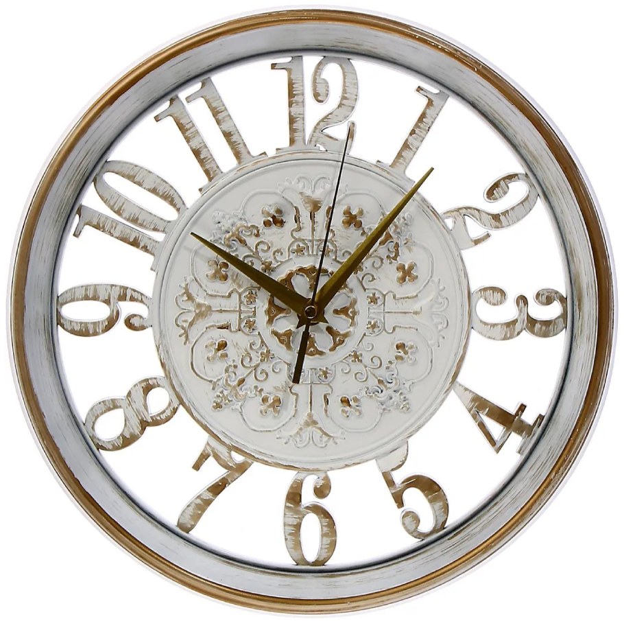 Часы настенные Atmosphera Vintage белый