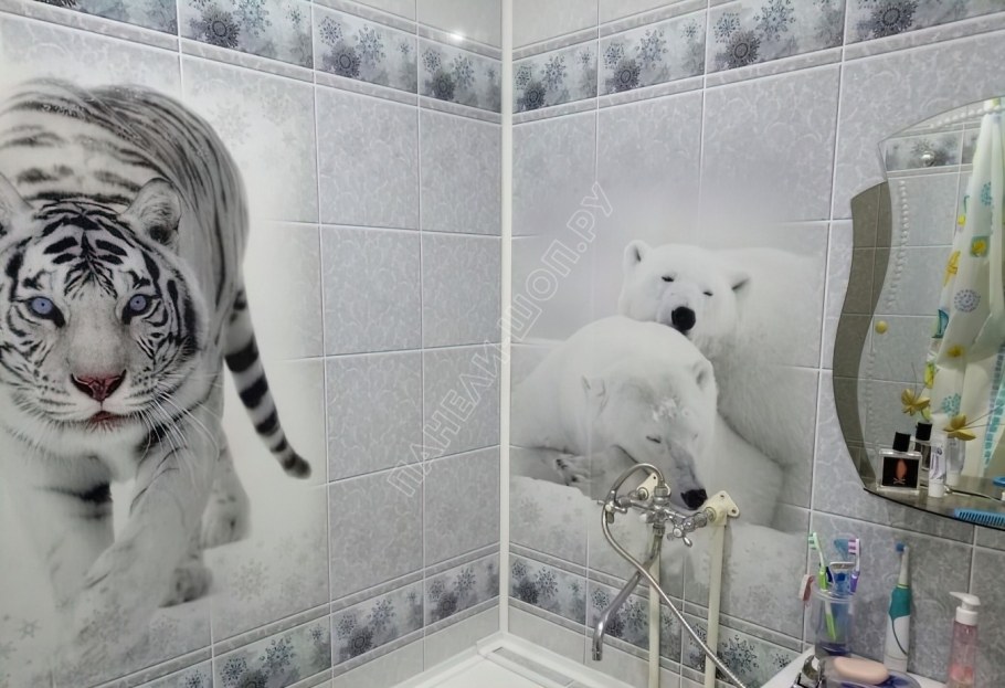 Панели ПВХ Барс 3д стеновые