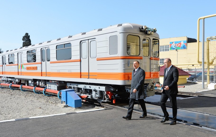 Депо Бакинского метрополитена