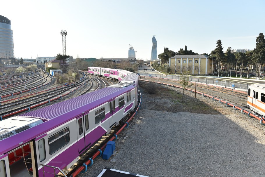 Депо метрополитена Баку