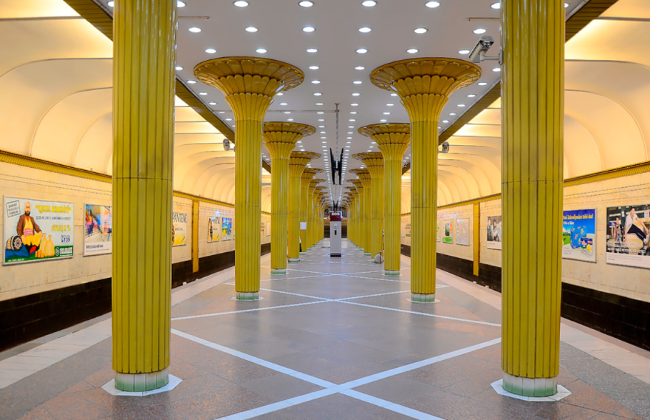 Баку станция метро Нариман Нариманов