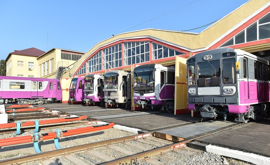 Метро Баку депо