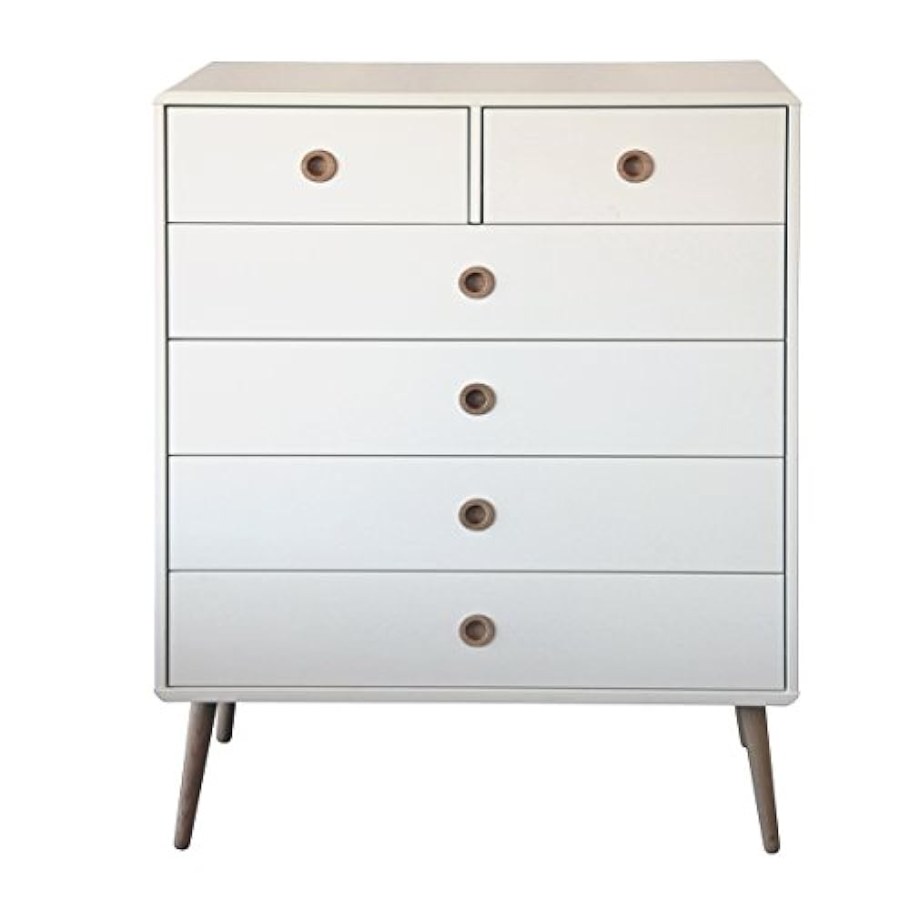 Комод белый на ножках