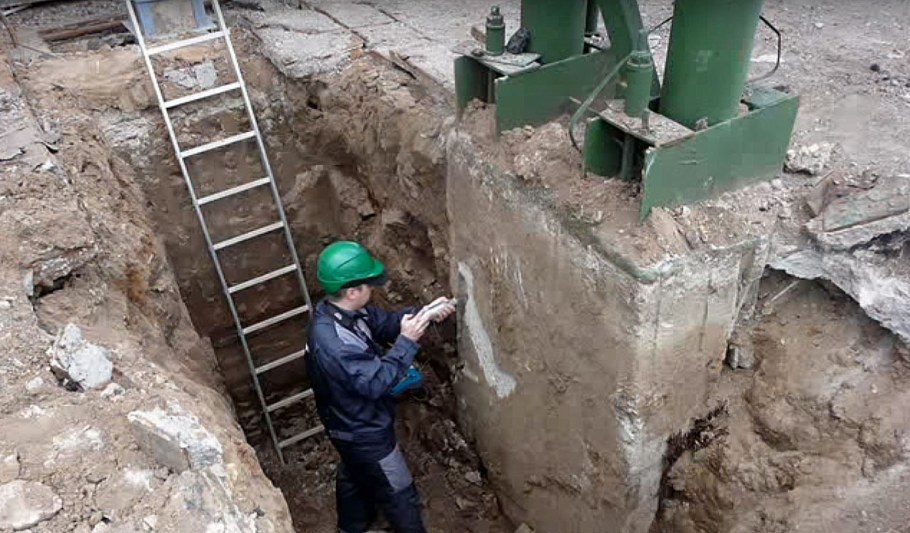 Обследование фундаментов