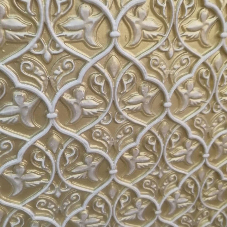 Стекло с рельефом Арабеск