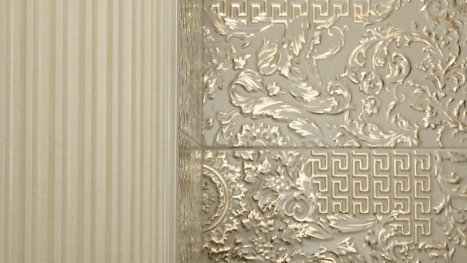 Плитка с золотым тиснением