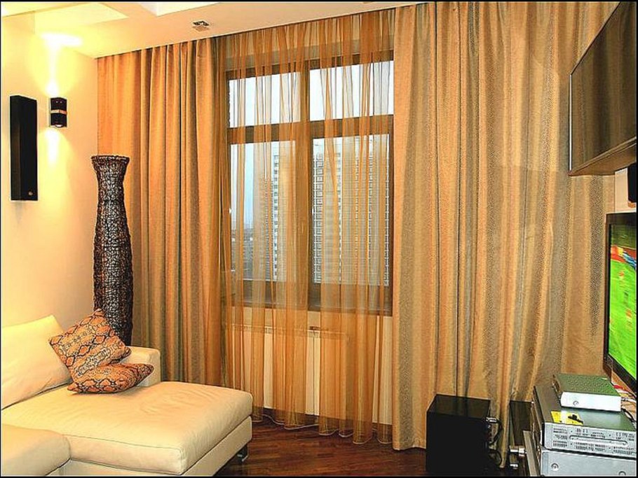 Шторы в маленькую комнату