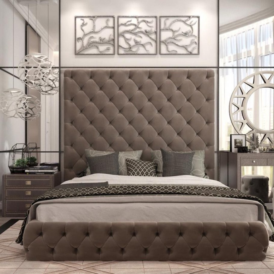 Зеркала в интерьере спальни