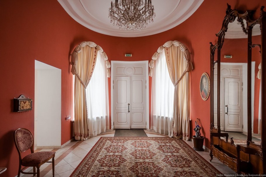 Анфилада комнат дворянской усадьбы