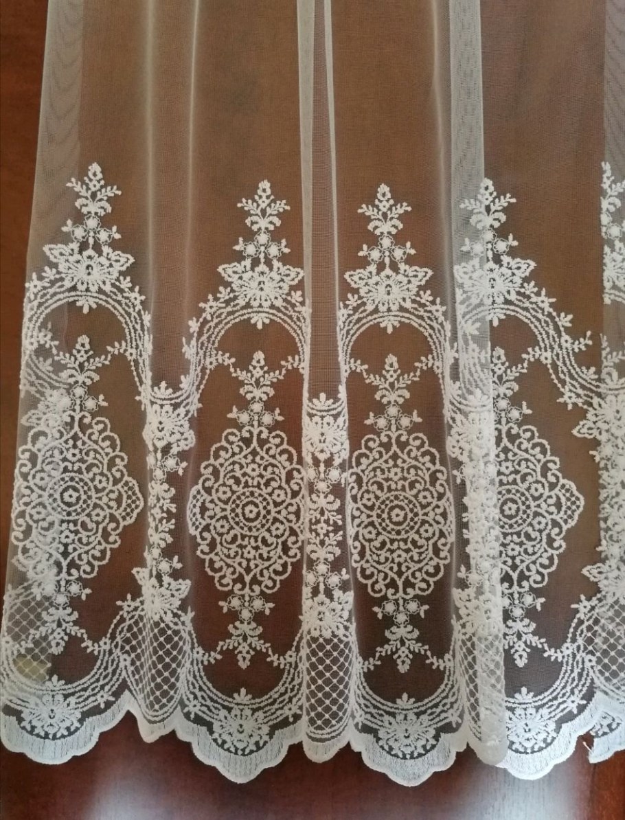 Тюль занавеска Mesh embroiddery Curtain 140*260 модель gzg134-3 Royal Union