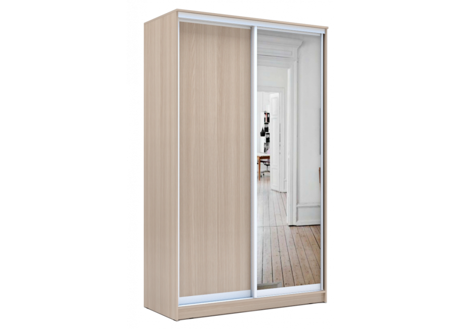 Шкаф е1 ясень шимо светлый