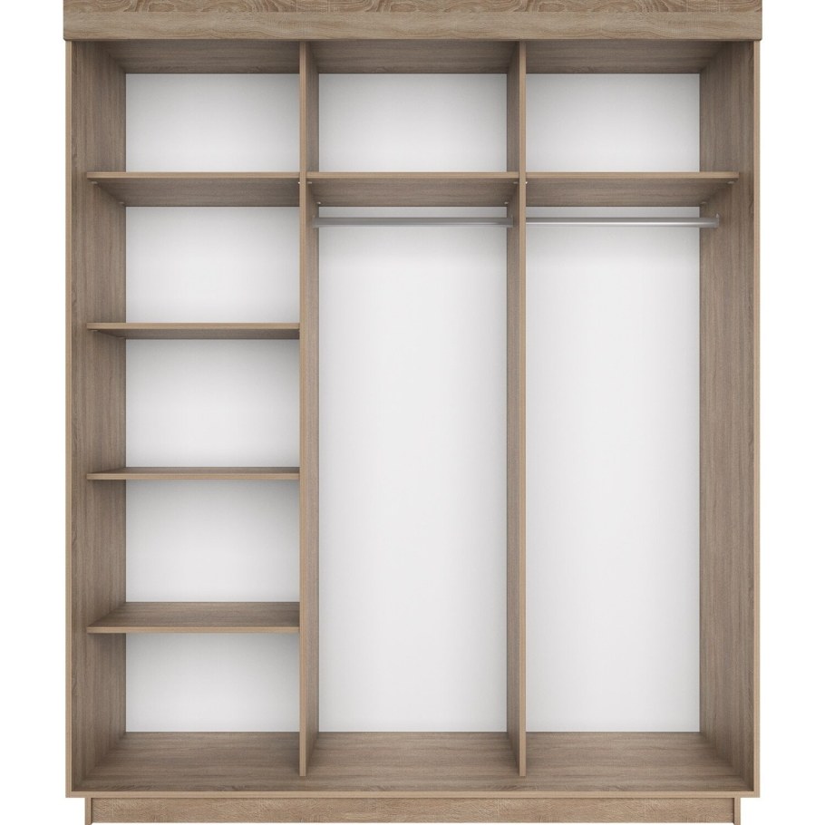 Шкаф-купе 3-дверный Практик