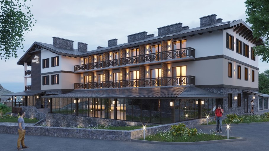 Проект гостиницы Архыз