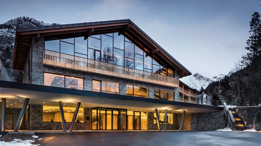 Проект горной гостиницы