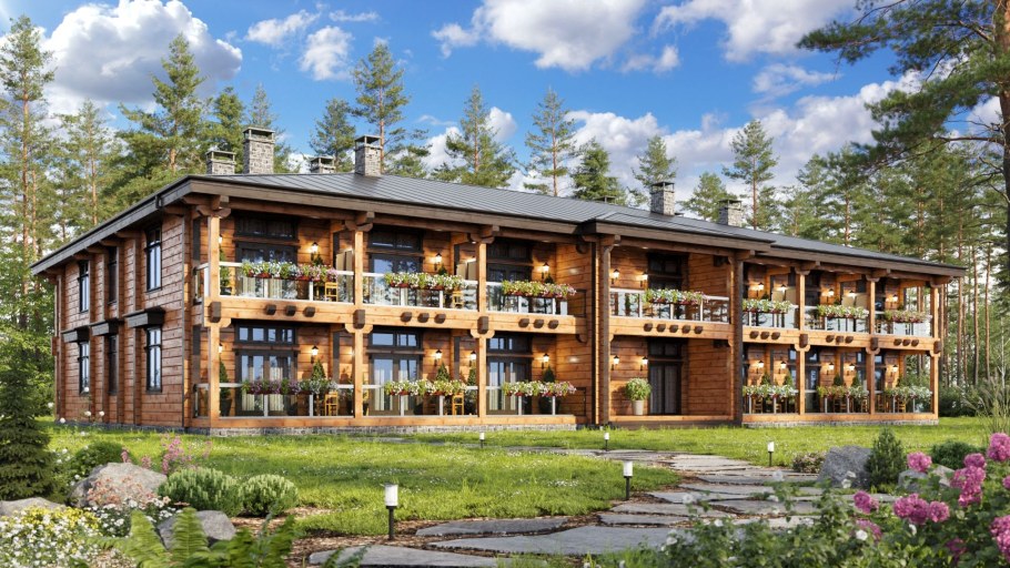 Проект мини отеля Истобенск