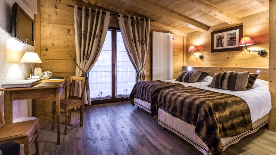 Гостиничные номера в альпийском стиле