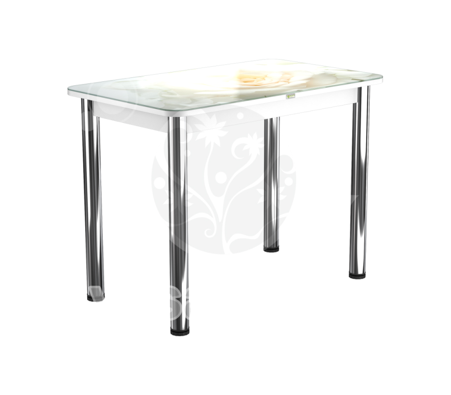 Стол обеденный со стеклом да Вита