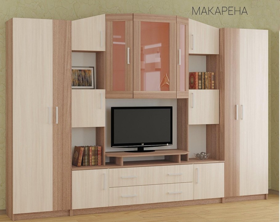 Стенка Макарена Комби (ясень шимо)