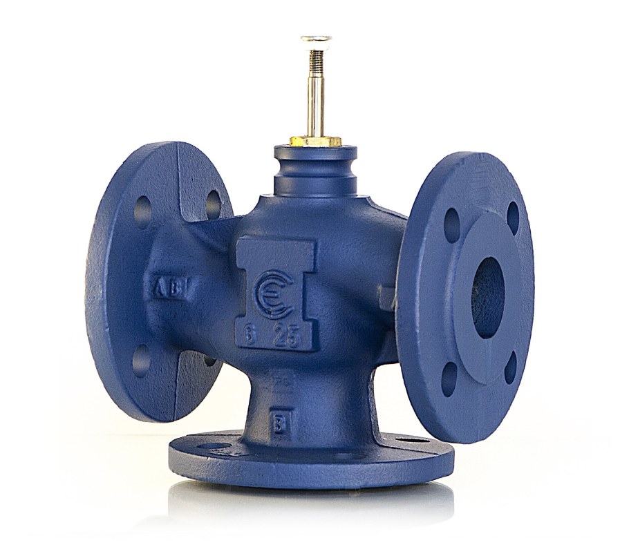 Трехходовой клапан dn25 pn16 Herz