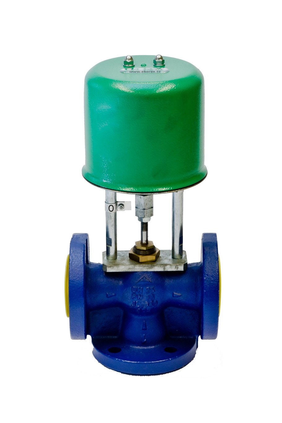 Клапан регулирующий с пневмоприводом