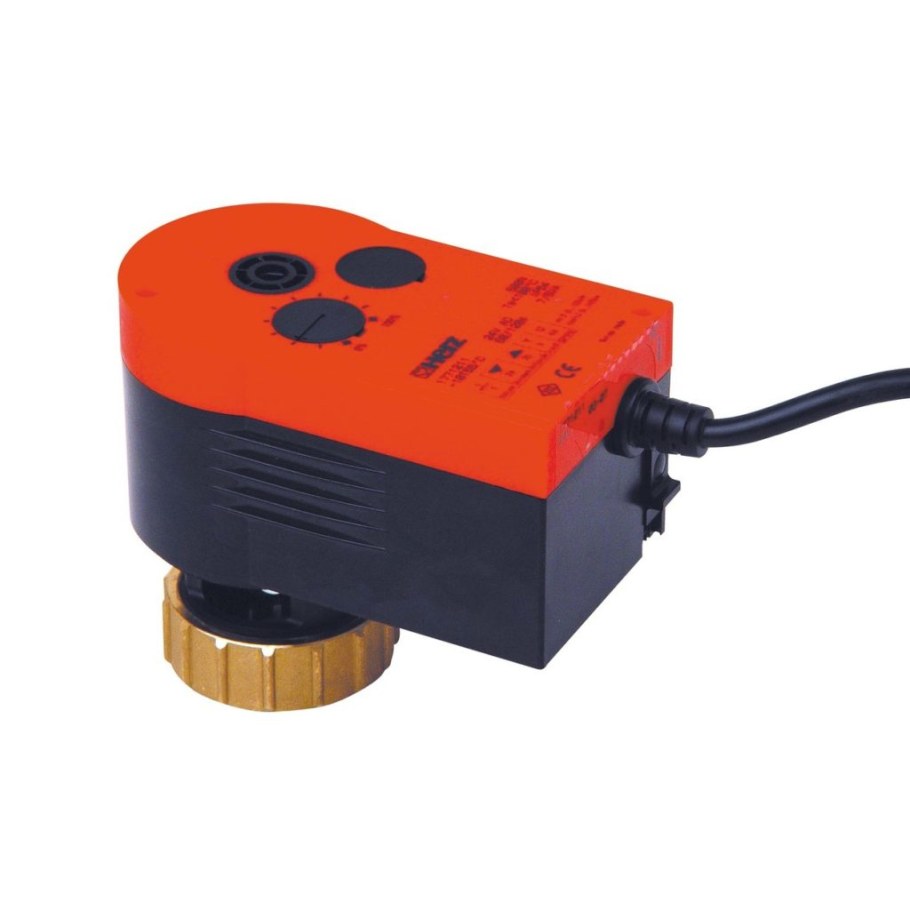 Трехходовой клапан с электроприводом