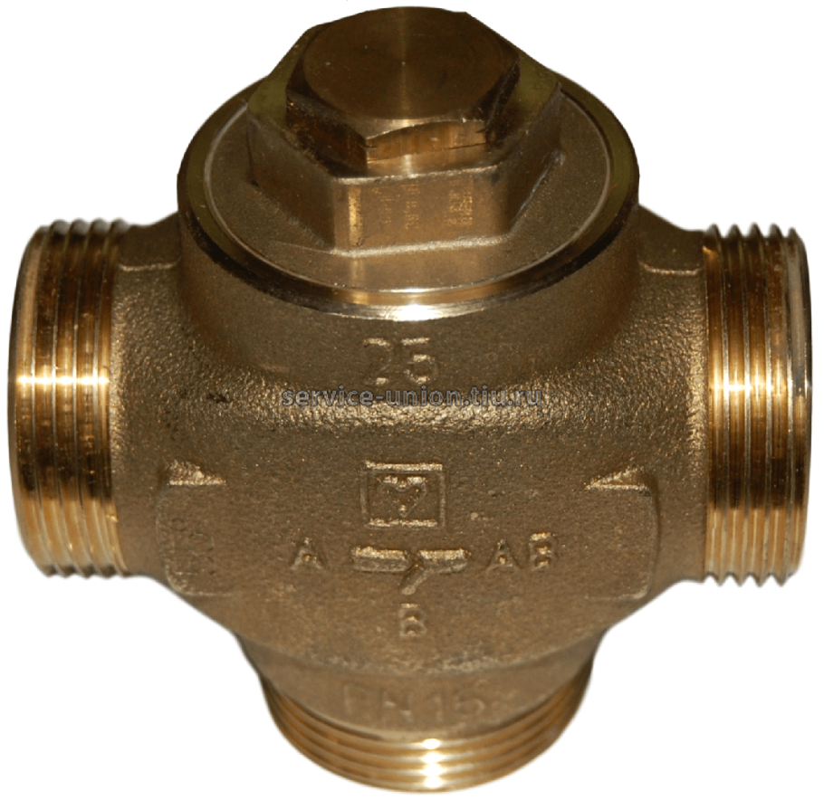 Трехходовой смесительный клапан Lufberg BV-3-32-25