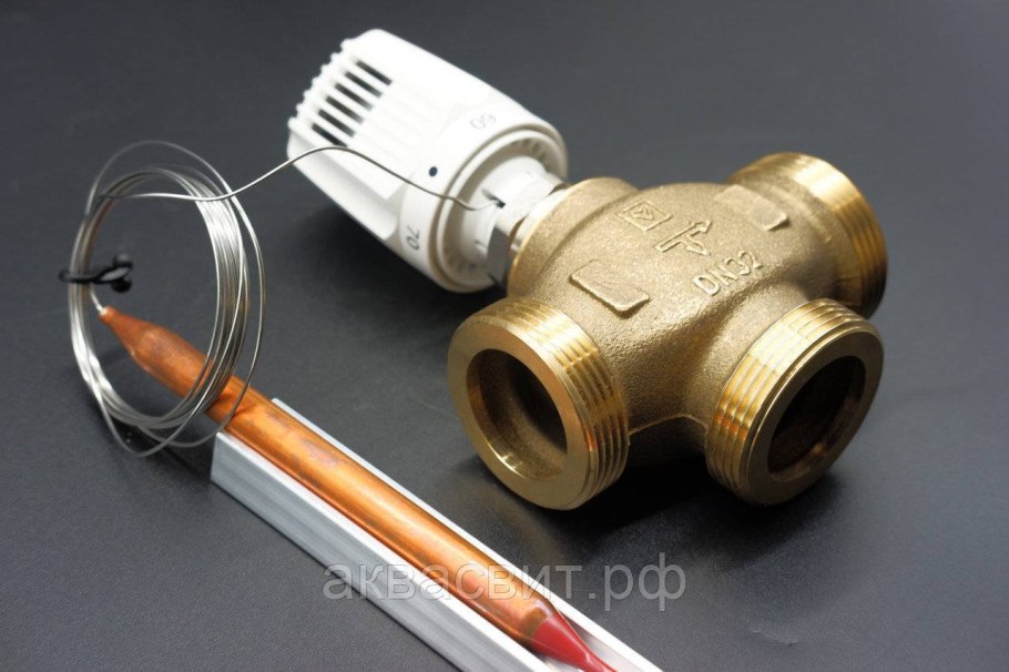 Трехходовой клапан Herz calis-TS 1"