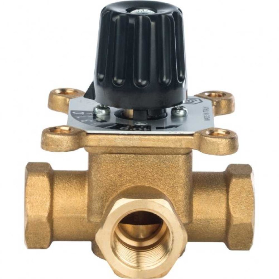 Трехходовой смесительный клапан термостатический far TERMOFAR 3950 12 муфтовый (ВР), Ду 15 (1/2"), KVS 2.2