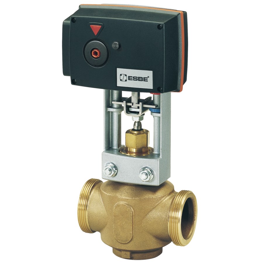 • Трехходовой регулирующий клапан с электроприводом «Теплоком»