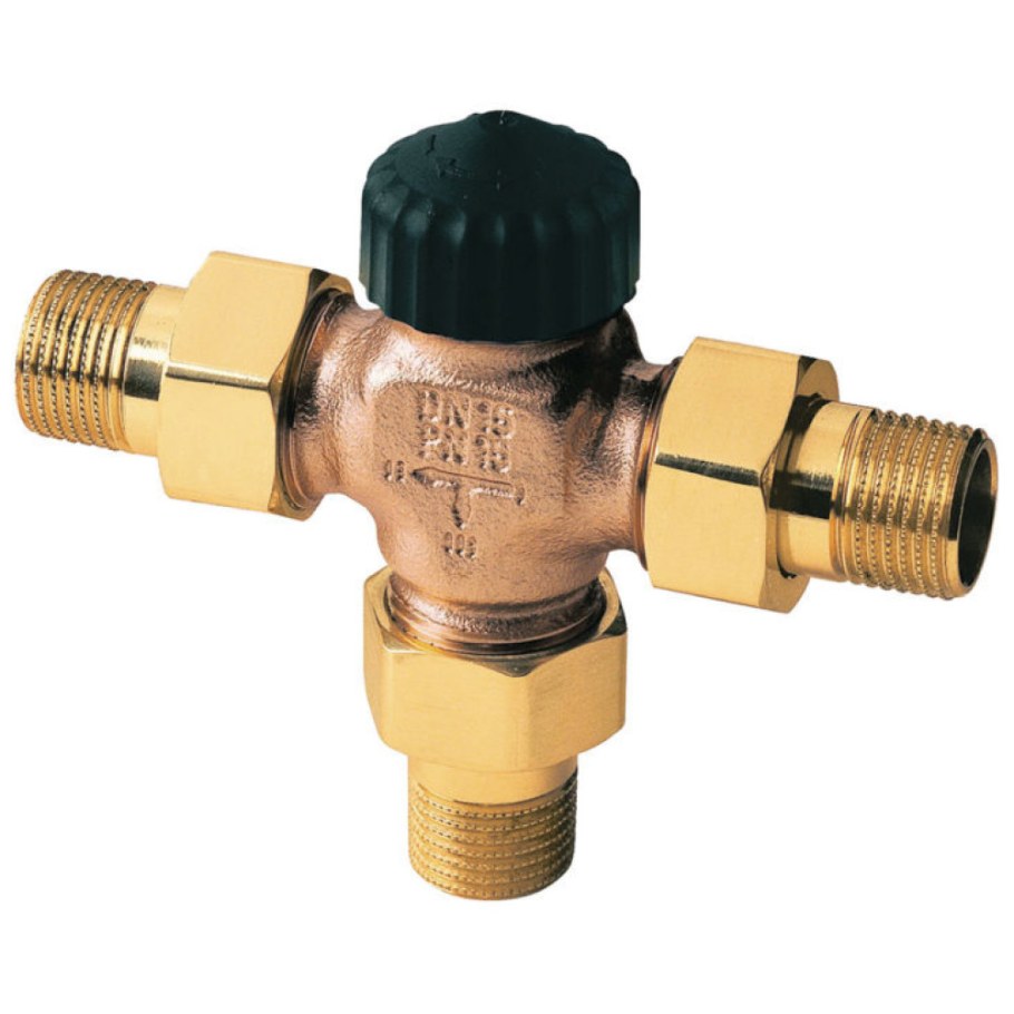 Клапан трёхходовой регулирующий (смесительный), Heimeier