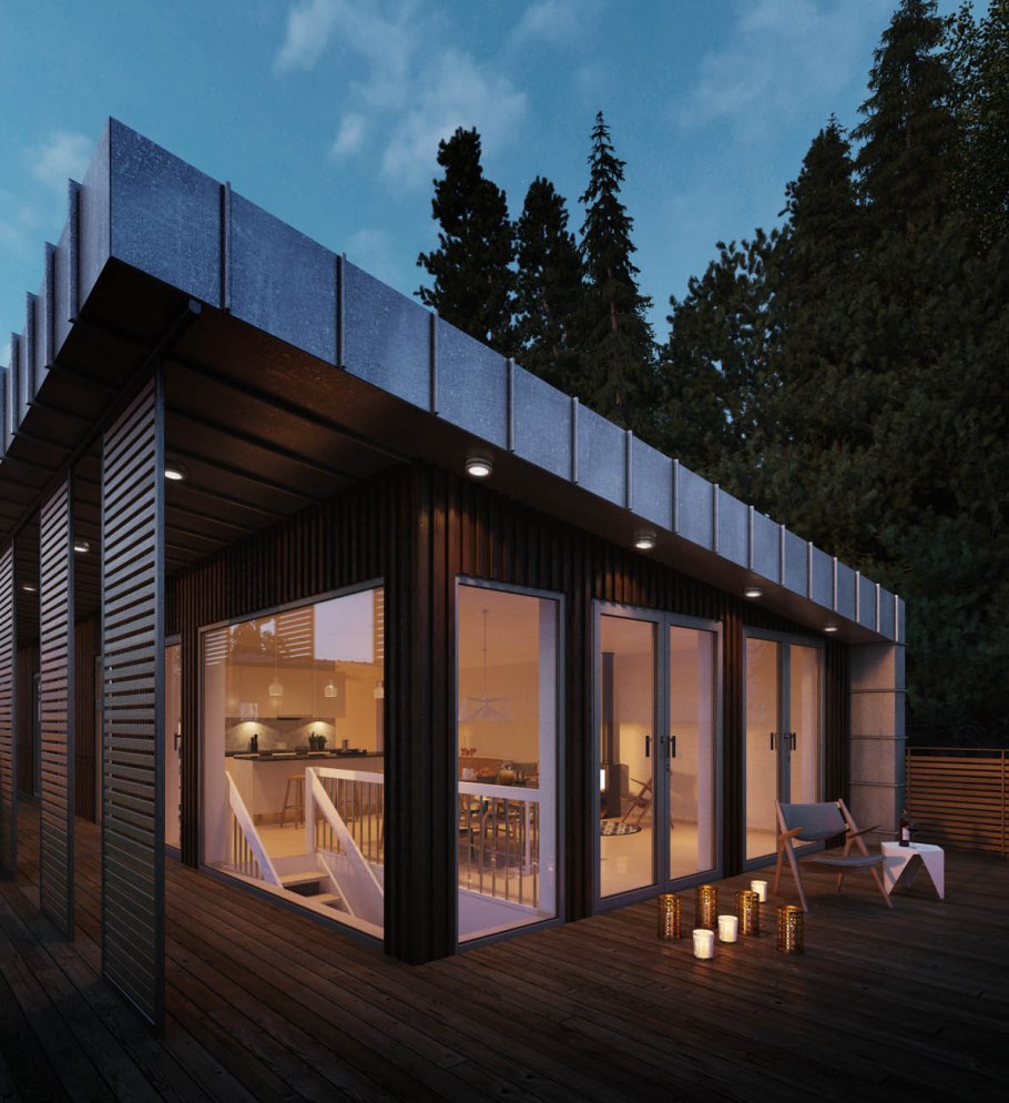 Дом в стиле берген